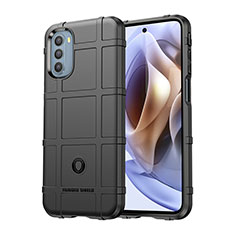 Funda Silicona Ultrafina Goma 360 Grados Carcasa para Motorola Moto G31 Negro