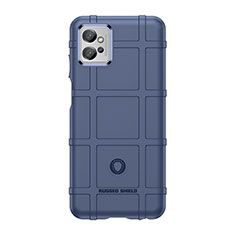 Funda Silicona Ultrafina Goma 360 Grados Carcasa para Motorola Moto G32 Azul