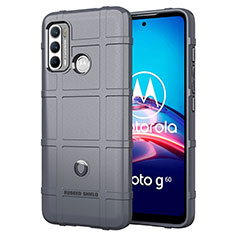 Funda Silicona Ultrafina Goma 360 Grados Carcasa para Motorola Moto G40 Fusion Gris