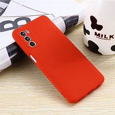 Funda Silicona Ultrafina Goma 360 Grados Carcasa para Motorola Moto G71s 5G Rojo