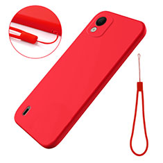 Funda Silicona Ultrafina Goma 360 Grados Carcasa para Nokia C110 Rojo