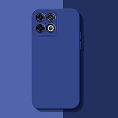 Funda Silicona Ultrafina Goma 360 Grados Carcasa para OnePlus 10 Pro 5G Azul