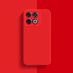 Funda Silicona Ultrafina Goma 360 Grados Carcasa para OnePlus 10 Pro 5G Rojo