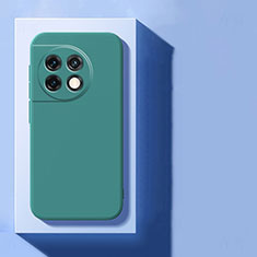 Funda Silicona Ultrafina Goma 360 Grados Carcasa para OnePlus 11R 5G Verde