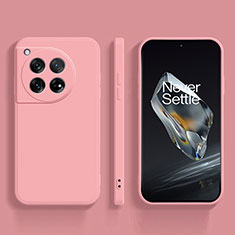 Funda Silicona Ultrafina Goma 360 Grados Carcasa para OnePlus 12 5G Rosa