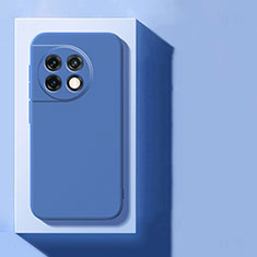 Funda Silicona Ultrafina Goma 360 Grados Carcasa para OnePlus Ace 2 Pro 5G Azul