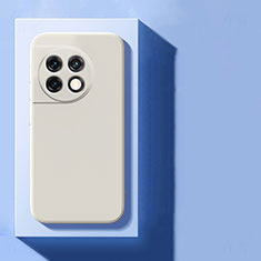 Funda Silicona Ultrafina Goma 360 Grados Carcasa para OnePlus Ace 2 Pro 5G Blanco