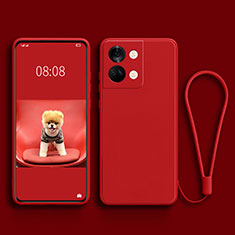 Funda Silicona Ultrafina Goma 360 Grados Carcasa para OnePlus Ace 2V 5G Rojo