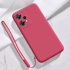 Funda Silicona Ultrafina Goma 360 Grados Carcasa para OnePlus Nord CE 2 Lite 5G Rojo