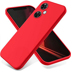 Funda Silicona Ultrafina Goma 360 Grados Carcasa para OnePlus Nord CE 3 5G Rojo