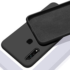 Funda Silicona Ultrafina Goma 360 Grados Carcasa para Oppo A31 Negro