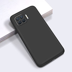 Funda Silicona Ultrafina Goma 360 Grados Carcasa para Oppo A93 Negro