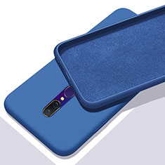 Funda Silicona Ultrafina Goma 360 Grados Carcasa para Oppo A9X Azul