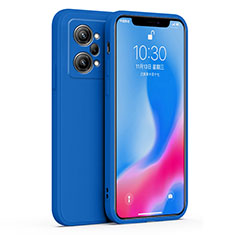 Funda Silicona Ultrafina Goma 360 Grados Carcasa para Oppo K10 Pro 5G Azul