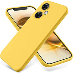 Funda Silicona Ultrafina Goma 360 Grados Carcasa para Oppo K11x 5G Amarillo