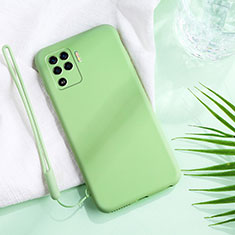 Funda Silicona Ultrafina Goma 360 Grados Carcasa para Oppo Reno5 Lite Menta Verde