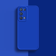 Funda Silicona Ultrafina Goma 360 Grados Carcasa para Oppo Reno6 Pro 5G Azul