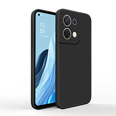 Funda Silicona Ultrafina Goma 360 Grados Carcasa para Oppo Reno8 Pro 5G Negro