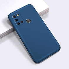 Funda Silicona Ultrafina Goma 360 Grados Carcasa para Realme C17 Azul