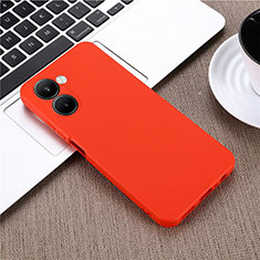 Funda Silicona Ultrafina Goma 360 Grados Carcasa para Realme C33 (2023) Rojo