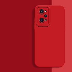 Funda Silicona Ultrafina Goma 360 Grados Carcasa para Realme GT Neo 3T 5G Rojo
