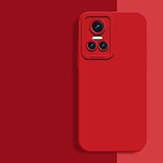 Funda Silicona Ultrafina Goma 360 Grados Carcasa para Realme GT Neo3 5G Rojo