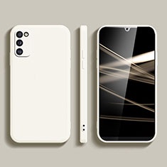 Funda Silicona Ultrafina Goma 360 Grados Carcasa para Samsung Galaxy A02s Blanco