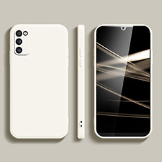 Funda Silicona Ultrafina Goma 360 Grados Carcasa para Samsung Galaxy A03s Blanco