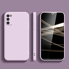 Funda Silicona Ultrafina Goma 360 Grados Carcasa para Samsung Galaxy A03s Purpura Claro