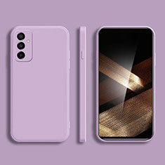 Funda Silicona Ultrafina Goma 360 Grados Carcasa para Samsung Galaxy A15 5G Purpura Claro
