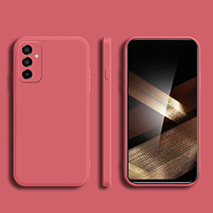 Funda Silicona Ultrafina Goma 360 Grados Carcasa para Samsung Galaxy A15 5G Rosa Roja