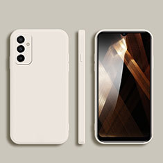 Funda Silicona Ultrafina Goma 360 Grados Carcasa para Samsung Galaxy F23 5G Blanco