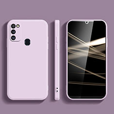 Funda Silicona Ultrafina Goma 360 Grados Carcasa para Samsung Galaxy M21 (2021) Purpura Claro