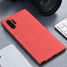 Funda Silicona Ultrafina Goma 360 Grados Carcasa para Samsung Galaxy Note 10 Plus Rojo