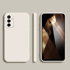 Funda Silicona Ultrafina Goma 360 Grados Carcasa para Samsung Galaxy Quantum2 5G Blanco