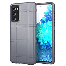 Funda Silicona Ultrafina Goma 360 Grados Carcasa para Samsung Galaxy S20 FE 5G Gris