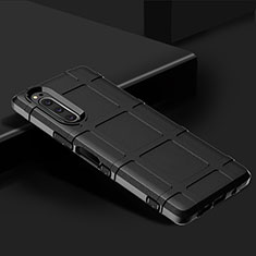 Funda Silicona Ultrafina Goma 360 Grados Carcasa para Sony Xperia 5 Negro