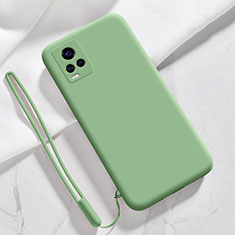 Funda Silicona Ultrafina Goma 360 Grados Carcasa para Vivo V20 Pro 5G Verde