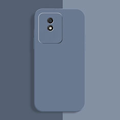 Funda Silicona Ultrafina Goma 360 Grados Carcasa para Vivo Y02 Gris Lavanda