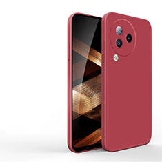 Funda Silicona Ultrafina Goma 360 Grados Carcasa para Xiaomi Civi 3 5G Rojo