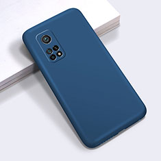 Funda Silicona Ultrafina Goma 360 Grados Carcasa para Xiaomi Mi 10T 5G Azul Real