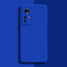 Funda Silicona Ultrafina Goma 360 Grados Carcasa para Xiaomi Mi 12 Pro 5G Azul