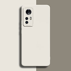 Funda Silicona Ultrafina Goma 360 Grados Carcasa para Xiaomi Mi 12S 5G Blanco