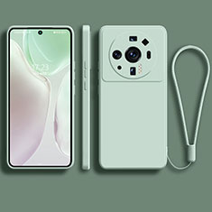 Funda Silicona Ultrafina Goma 360 Grados Carcasa para Xiaomi Mi 12S Ultra 5G Menta Verde