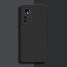 Funda Silicona Ultrafina Goma 360 Grados Carcasa para Xiaomi Mi 12X 5G Negro