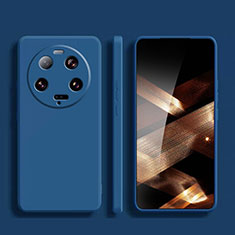 Funda Silicona Ultrafina Goma 360 Grados Carcasa para Xiaomi Mi 13 Ultra 5G Azul