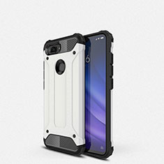 Funda Silicona Ultrafina Goma 360 Grados Carcasa para Xiaomi Mi 8 Lite Blanco