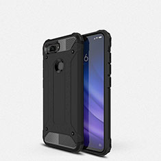 Funda Silicona Ultrafina Goma 360 Grados Carcasa para Xiaomi Mi 8 Lite Negro