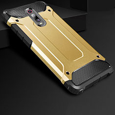 Funda Silicona Ultrafina Goma 360 Grados Carcasa para Xiaomi Mi 9T Oro