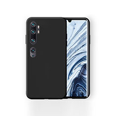 Funda Silicona Ultrafina Goma 360 Grados Carcasa para Xiaomi Mi Note 10 Pro Negro